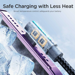 کابل شارژ 90 درجه USB-A به Type-C جوی روم مدل S-AC027A17 طول 1.2 متر