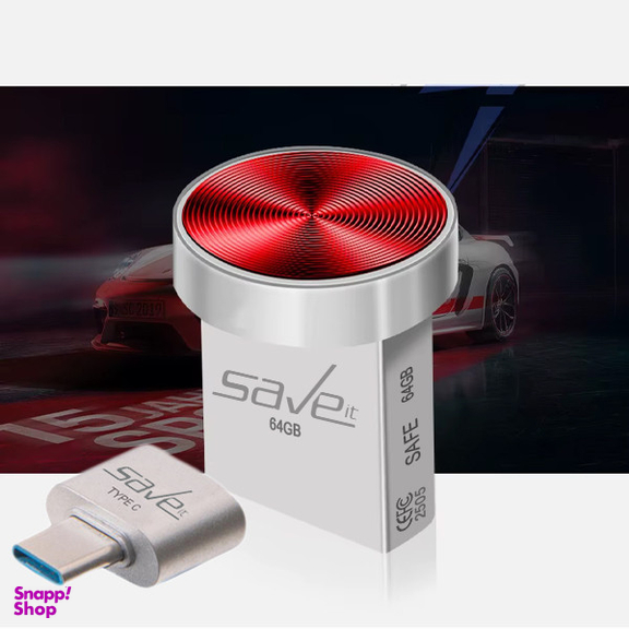 فلش مموری سیویت مدل SAFE CPLUS ظرفیت 64 گیگابایت با رابط USB-C