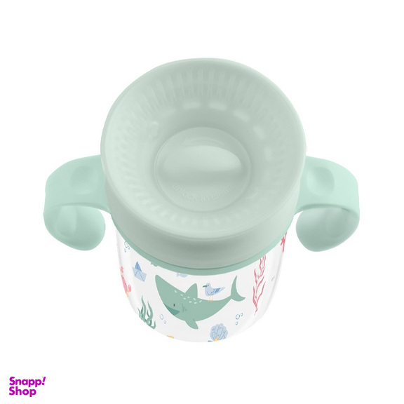 لیوان 360 درجه کیکابو مدل Deep sea طرح کوسه