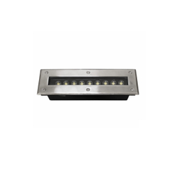 چراغ دفنی LED ضد آب کف حیاط مستطیل 9 وات اف ای سی کد FEC-300