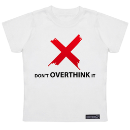 تی شرت آستین کوتاه پسرانه 27 مدل Don’t Overthink It کد MH 976