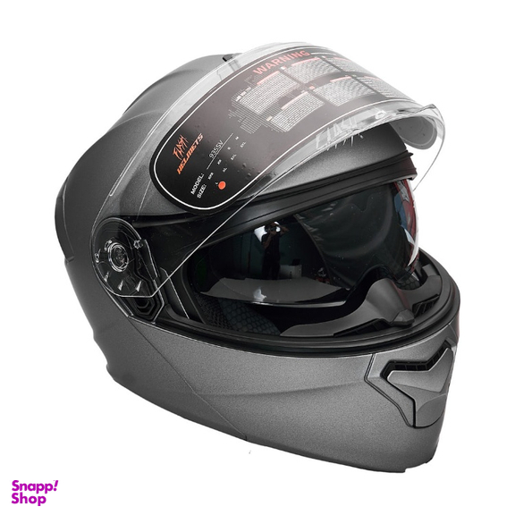 کلاه کاسکت فک متحرک فلش مدل 935SSV Titanium Gray