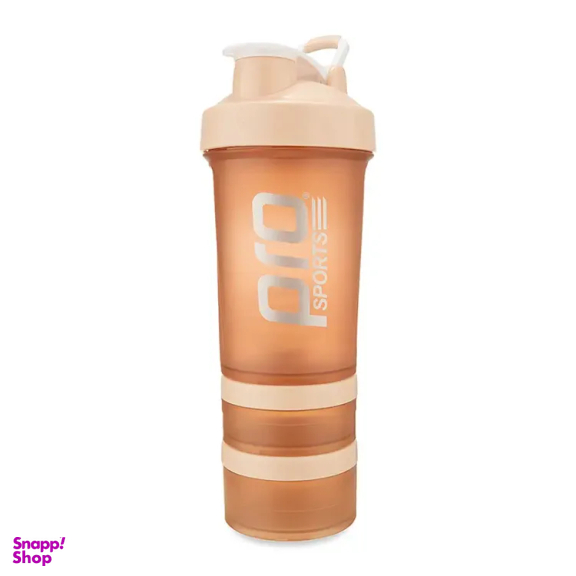 قمقمه شیکر ورزشی پرو اسپرتز مدل 3 تکه کد 40 گنجایش 500 سی سی