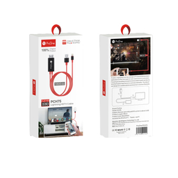 کابل تبدیل Lightning به HDMI پرو وان مدل Pch75 به طول 1.8 متر