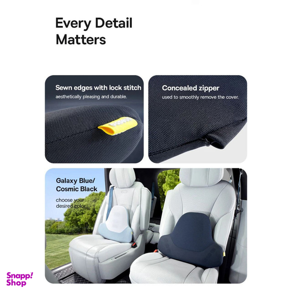 پشتی صندلی خودرو بیسوس مدل BS-CNO22