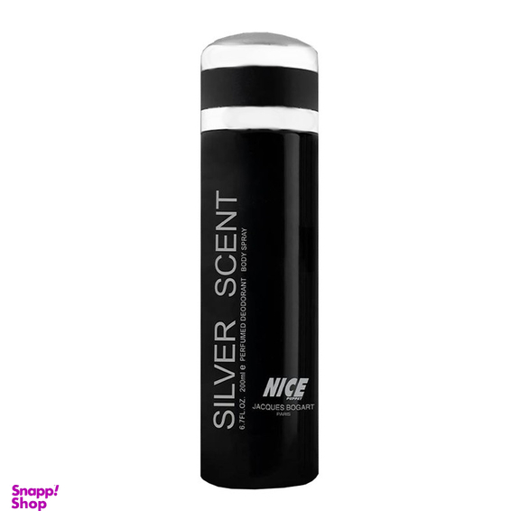 اسپری بدن مردانه نایس پاپت مدل Silver Scent حجم 200 میلی لیتر