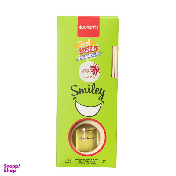خوشبو کننده هوا درامیس سری Smiley مدل ملکه شب حجم 20 میلی لیتر