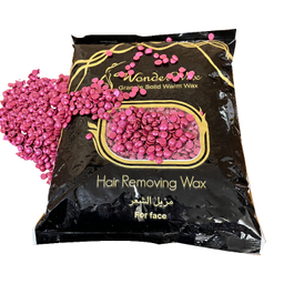 پک دستگاه موم گرم کن و ذوب وکس سولار استار مدل 601 به همراه وکس ژله ای مدل لوندر وزن 1000 گرم و چوبک مدل 010 بسته 30 عددی