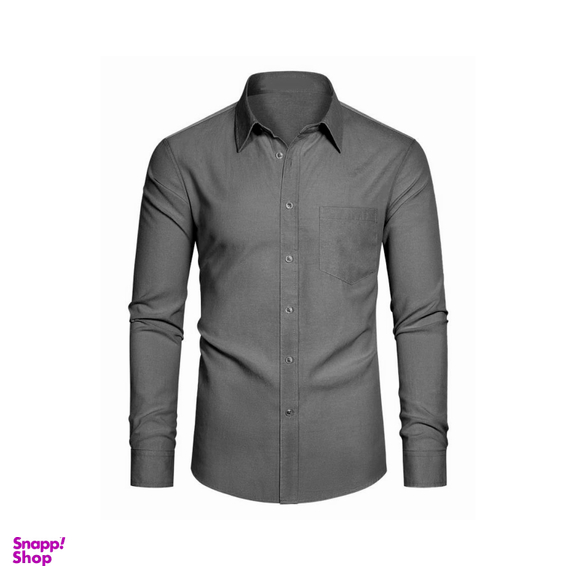 پیراهن مردانه آیکت مدل فلورا آکسفورد کد 1102