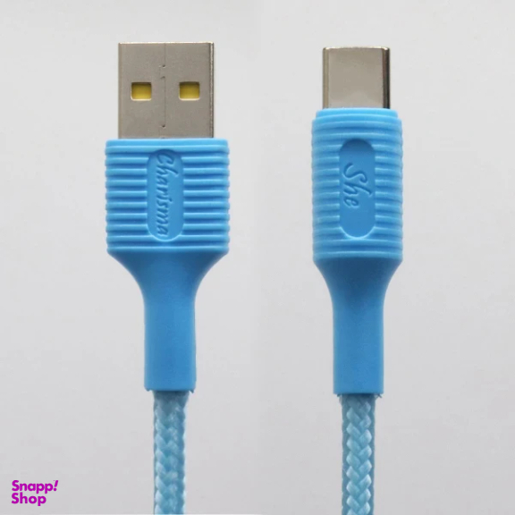کابل تبدیل USB به Type-C شی کاریزما مدل صبا طول 1.2 متر