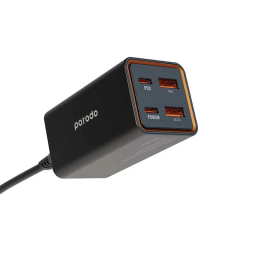 آداپتور شارژر رومیزی 4 پورت پرودو مدل GaN Desktop Charger PD 65W PD-FWCH014-BK