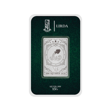 شمش نقره لیردا طرح نماد ماه بهمن