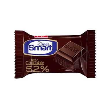 شکلات تلخ دریم اسمارت 52 درصد شیرین عسل وزن 25 گرم