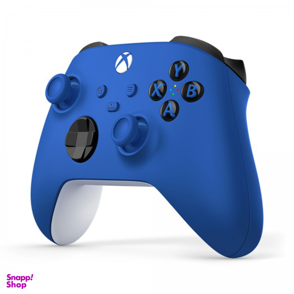 دسته کنسول بازی مایکروسافت ایکس باکس طرح Shock Blue کد 4081788