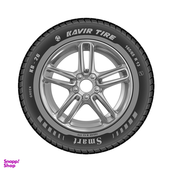 لاستیک خودرو کویر تایر مدل KB26 سایز 165/65/13 - تک حلقه