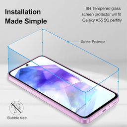 محافظ صفحه نمایش سامورایی مدل ovglass مناسب گوشی موبایل سامسونگ Galaxy A55