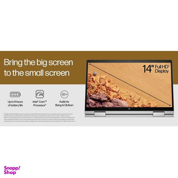 لپ تاپ 14 اینچی اچ‌ پی مدل Envy x360 2-in-1 14-ES0013-i5 1335U 8GB 1SSD