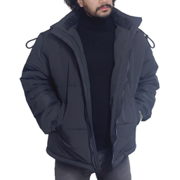 کاپشن مردانه مدل ضد آب کد 131 رنگ مشکی