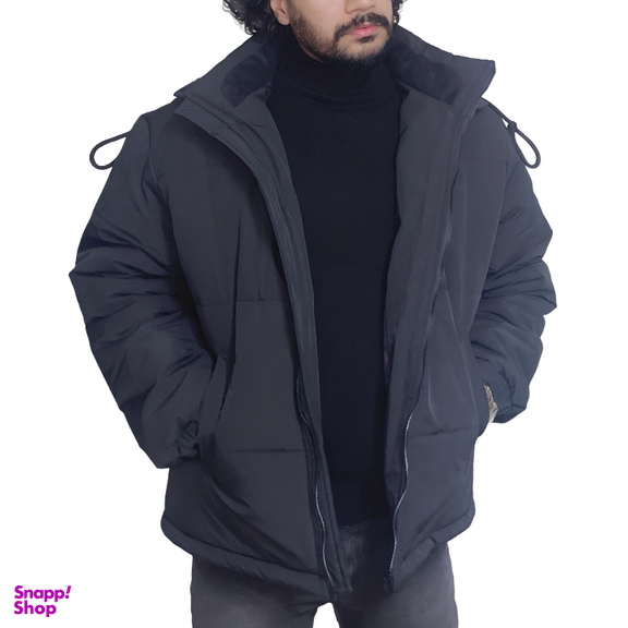 کاپشن مردانه مدل ضد آب کد 131 رنگ مشکی