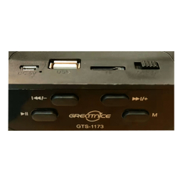اسپیکر بلوتوثی قابل حمل گریت نایس مدل GTS-1173