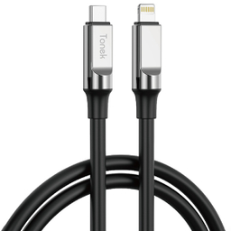 کابل شارژ Type-C به Lightning تونک مدل L800 طول 1.2 متر