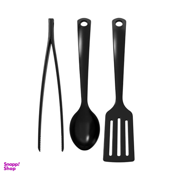 ست کفگیر و ملاقه ایکیا کد 358 مجموعه 3 عددی