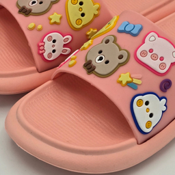 دمپایی زنانه پاپا مدل نیکا کد 080 رنگ صورتی