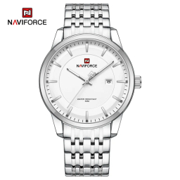 ست ساعت مچی عقربه ای زنانه و مردانه نیوی فورس مدل NF9228SWS