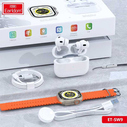 ساعت هوشمند ارلدام مدل ET-SW9 به همراه ایرفون بلوتوثی AirPod 2 Pro