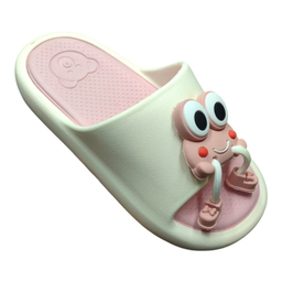 دمپایی زنانه زیتون مدل فراگ کد 145229 نصر رنگ صورتی