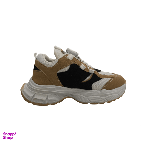 کتانی روزمره طرح بالنسیاگا کد 732 رنگ نسکافه ای مشکی