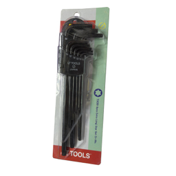 آچار آلن لایت مدل فوق بلند کد SMT-LIGHT-JAPAN--EXTRA LONG-T10-T50 مجموعه 9 عددی