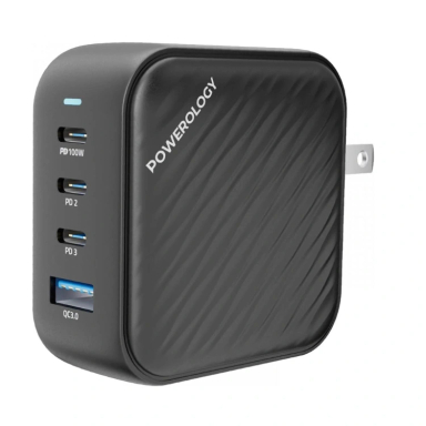 شارژر دیواری پاورولوژی مدل 100W PD