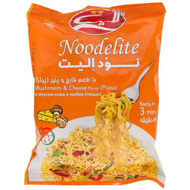 نودل الیت با طعم قارچ و پنیر وزن 75 گرم