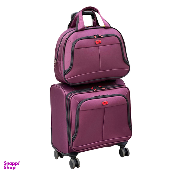ست چمدان خلبانی طرح Pierre Cardin مدل PG5578 مجموعه دو عددی