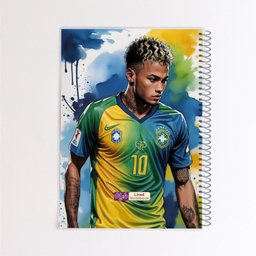 دفتر مشق ۸۰ برگ دایان طرح فیفا کد ۵۳۶۴۲ بسته ۴ عددی