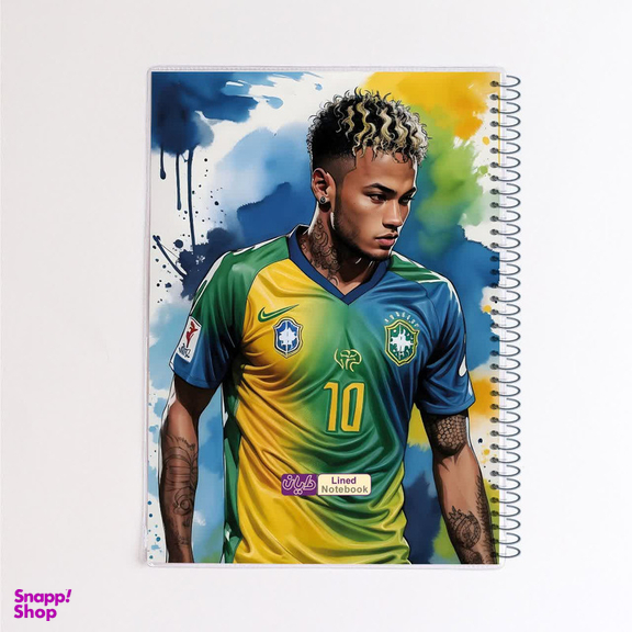 دفتر مشق ۸۰ برگ دایان طرح فیفا کد ۵۳۶۴۲ بسته ۴ عددی