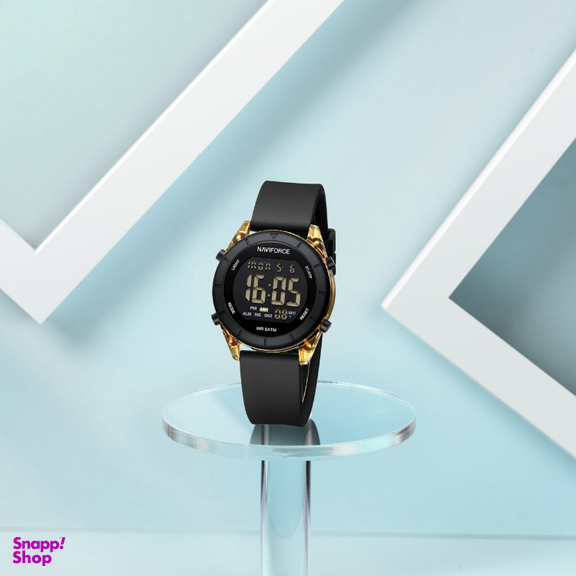 ساعت دیجیتال زنانه نیوی فورس کد nf7108bb