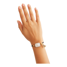 دستبند طلا 18 عیار زنانه والنزا طرح باروک کد 953795