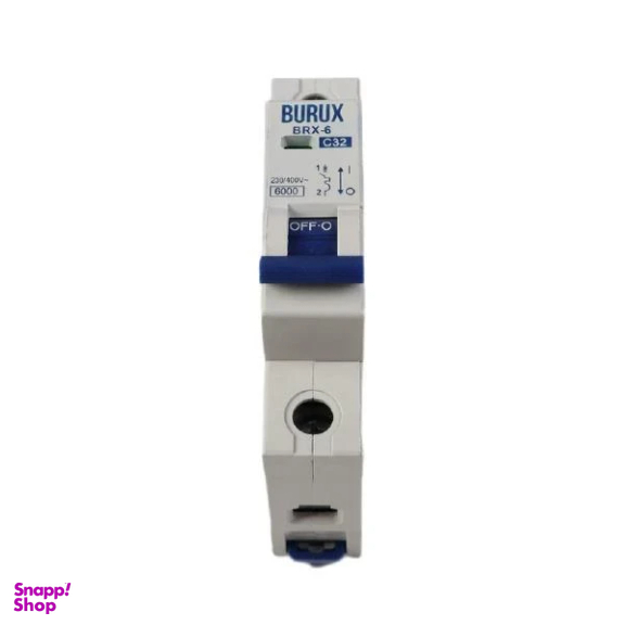 فیوز مینیاتوری بروکس مدل تک فاز 32 آمپر