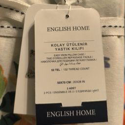 روبالشی انگلیش هوم مدل KOLAY بسته 2 عددی