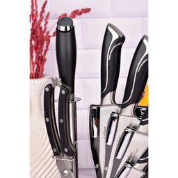 سرویس چاقو آشپزخانه 8 پارچه یونیک طرح 2 کد 5500