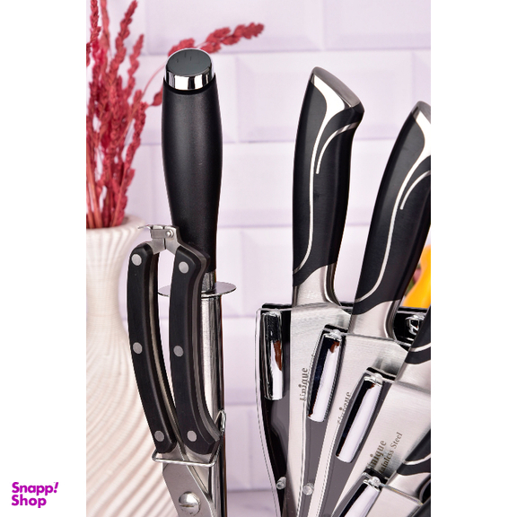 سرویس چاقو آشپزخانه 8 پارچه یونیک طرح 2 کد 5500