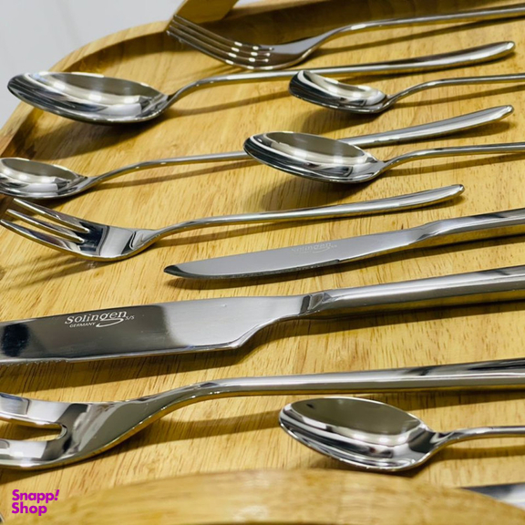 سرویس قاشق و چنگال 132 پارچه زولینگن مدل 18/10