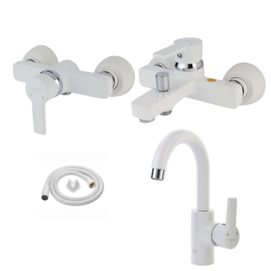 ست شیرآلات کسری مدل امگا مجموعه 4 عددی