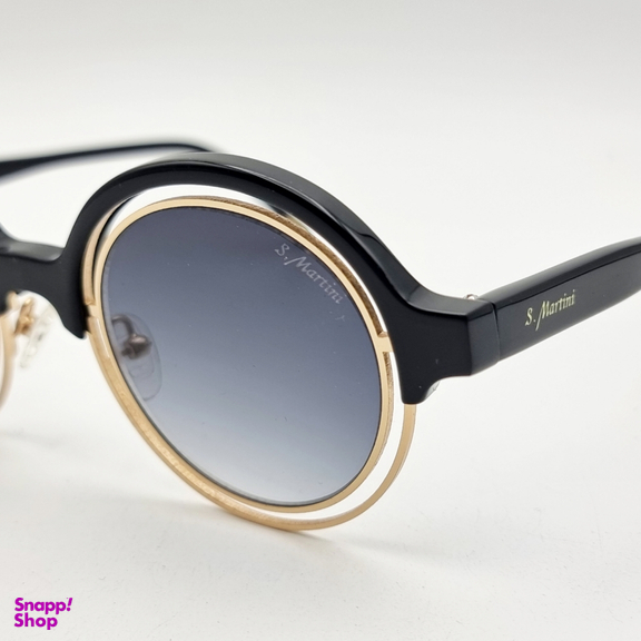 عینک آفتابی سرجیو مارتینی مدل sa369 رنگ مشکی طلایی