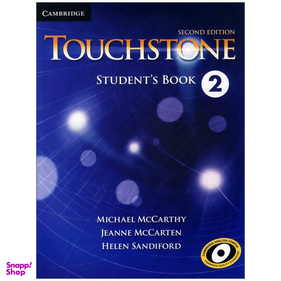 کتاب touchstone 2nd اثر michael mccarthy انتشارات کمبریدج مجموعه 2 جلدی به همراه سی دی