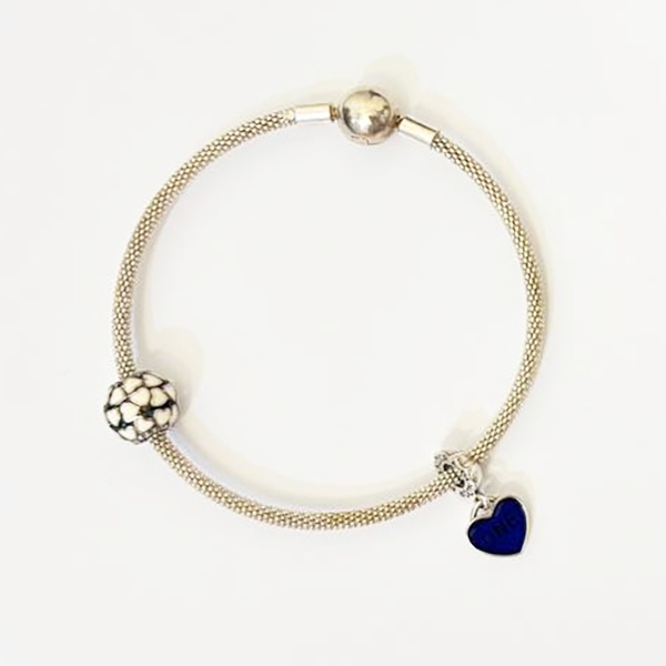 دستبند نقره زنانه گیرا کد pandora-G618