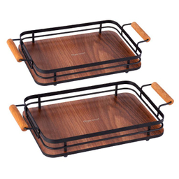 سینی دسته‌ فلزی مدل رس