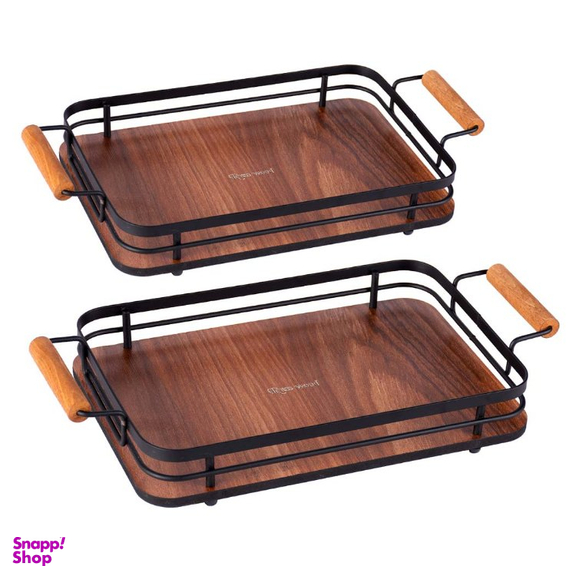 سینی دسته فلزی مدل رس